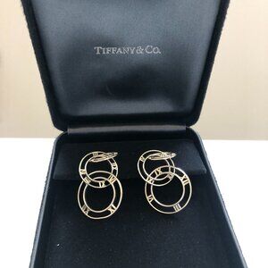 Tiffany & Co. Atlas Triple Drop Earrings in Sterling Silver